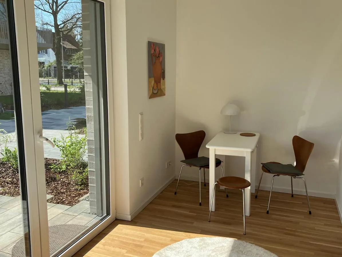 Apartment Louis, Barrierefrei, Mit Kuche Und Terrasse In Der Neuen Wohnanlage Buchholzer Grun Hannover