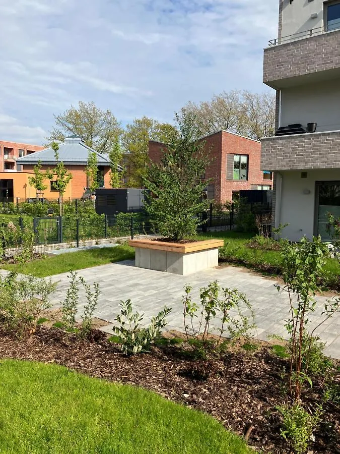 Apartment Louis, Barrierefrei, Mit Kuche Und Terrasse In Der Neuen Wohnanlage Buchholzer Grun Hannover